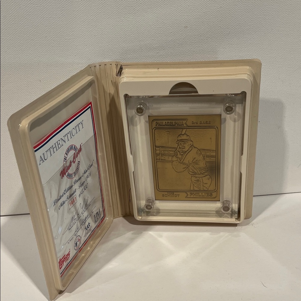 Highland Mint Mike Schmidt 1974 Topps BRONZE Mint Card /2500 SUPER RARE